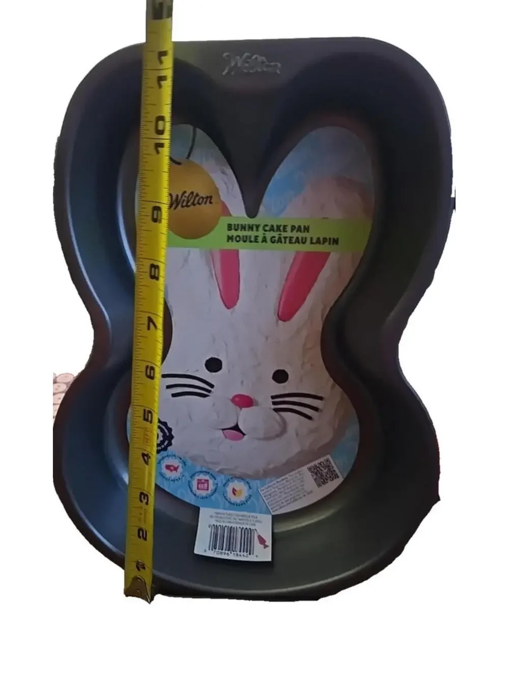Wilton Bunny Cake Pan Face Easter Spring No PFAS Dishwasher Safe New